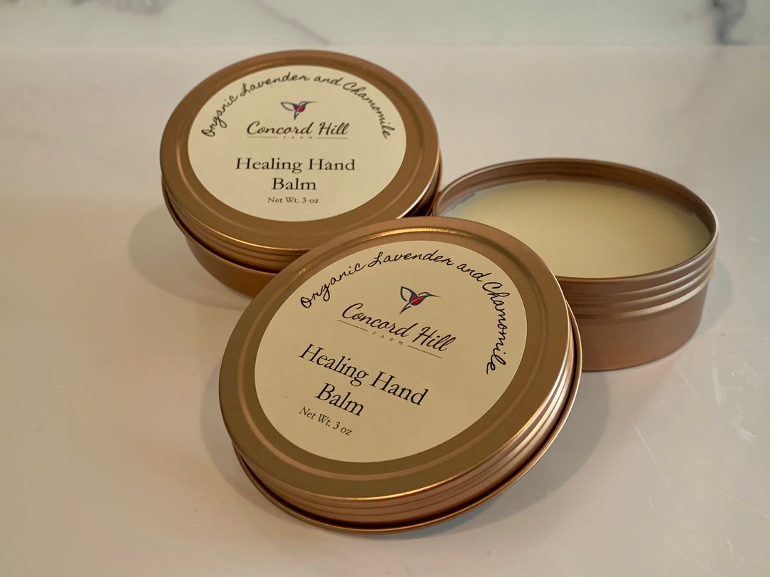 Organic Lavender and Chamomile Healing Hand Balm